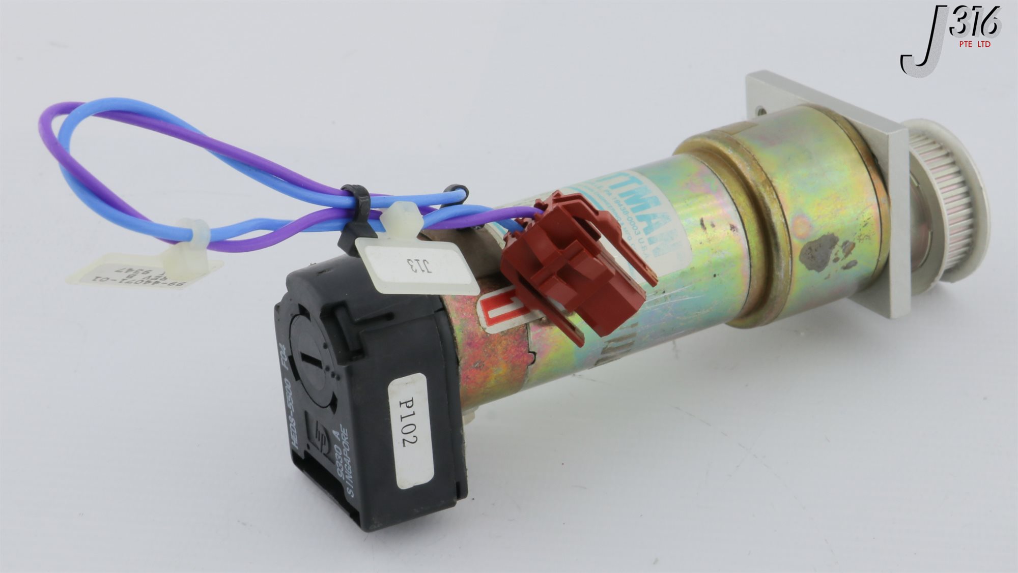 27631 PITTMAN 24VDC MOTOR W/ ENCORDER HEDS-5500 F04, 99-44071-01